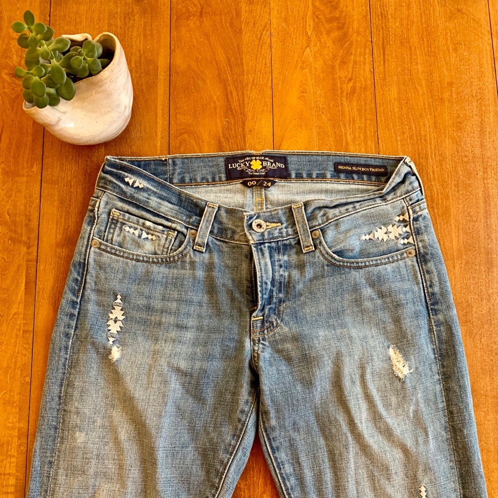 Lucky Brand Sienna Slim Boyfriend